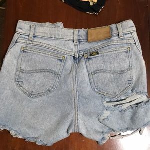 Lee cutoff shorts